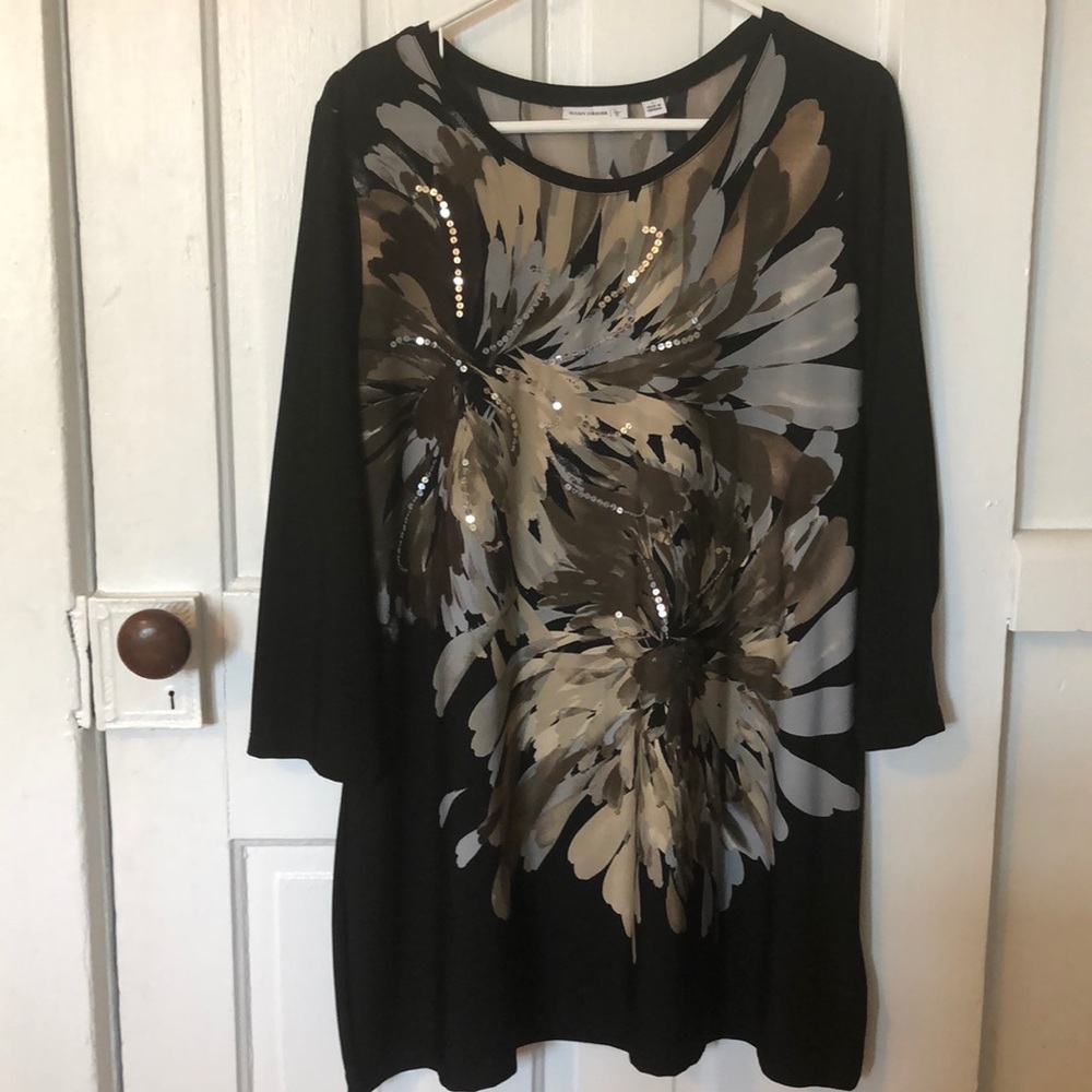 Gorgeous  Susan Graver top/dress